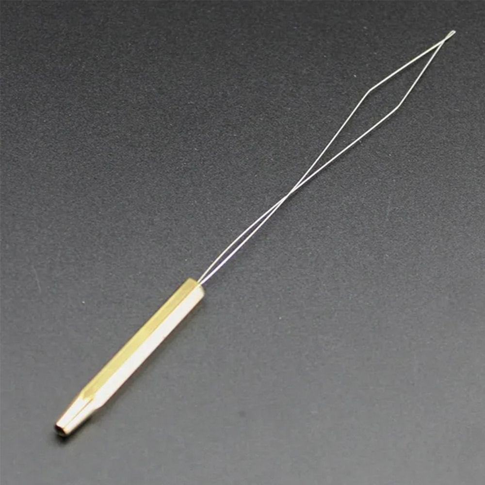 Fishing Line Winder - 1PC Brass Bobbin Threader Fly Fishing