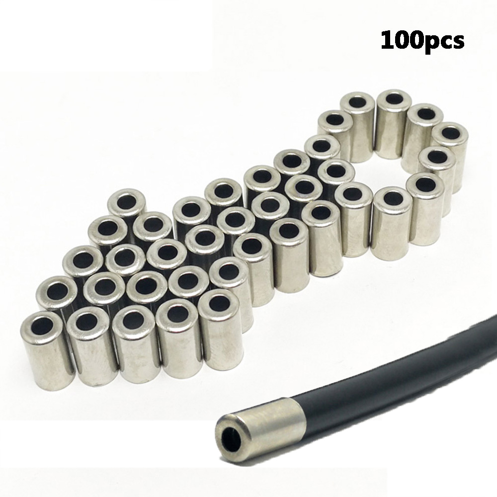 Tippet Line - 100pcs Lot Silver Bicycle Mountain Bike