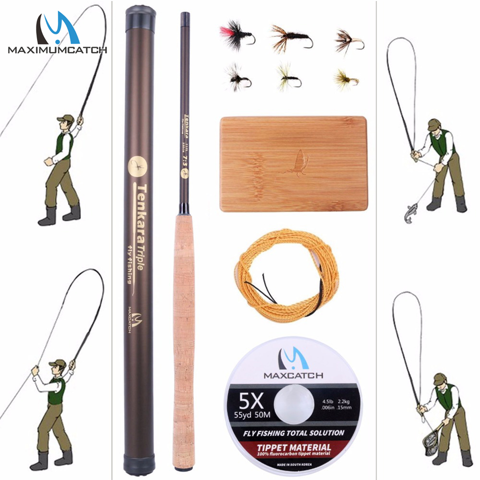 Saltwater Line - Maximumcatch 9-13FT V-Tenkara Rod Outfit IM10/36T