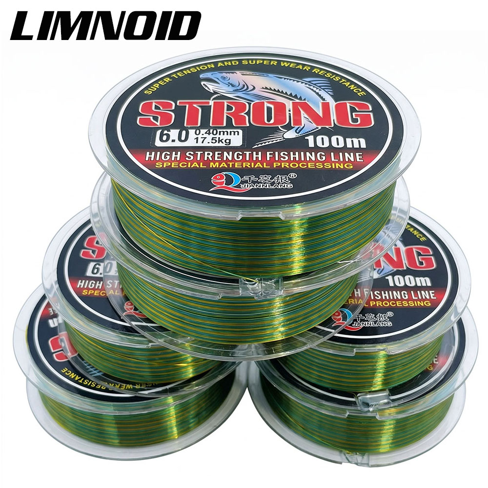 Fluorocarbon Line - Limnoid100M Fluorocarbon Monofilament Line High Tension