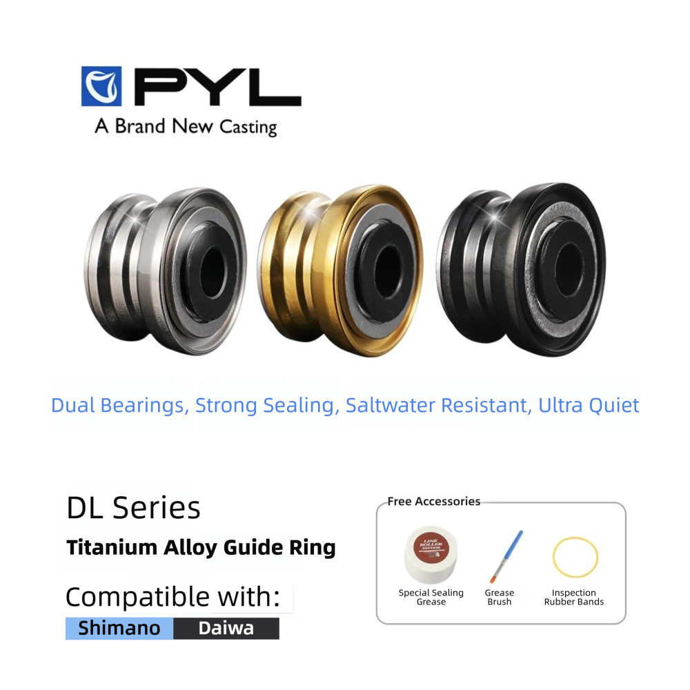 Saltwater Line - PYL Titanium Alloy Double Bearing Line