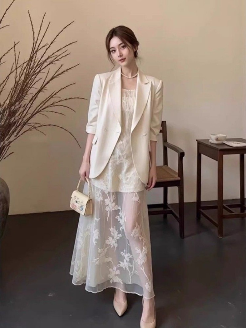 Fly Line - New High End Autumn Dress Set