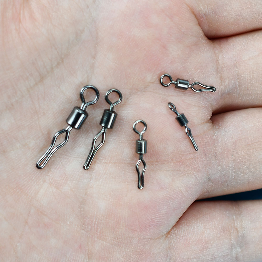 100Pcs Drop Shot Swivels Rolli - огляд і ціна Tippet Line