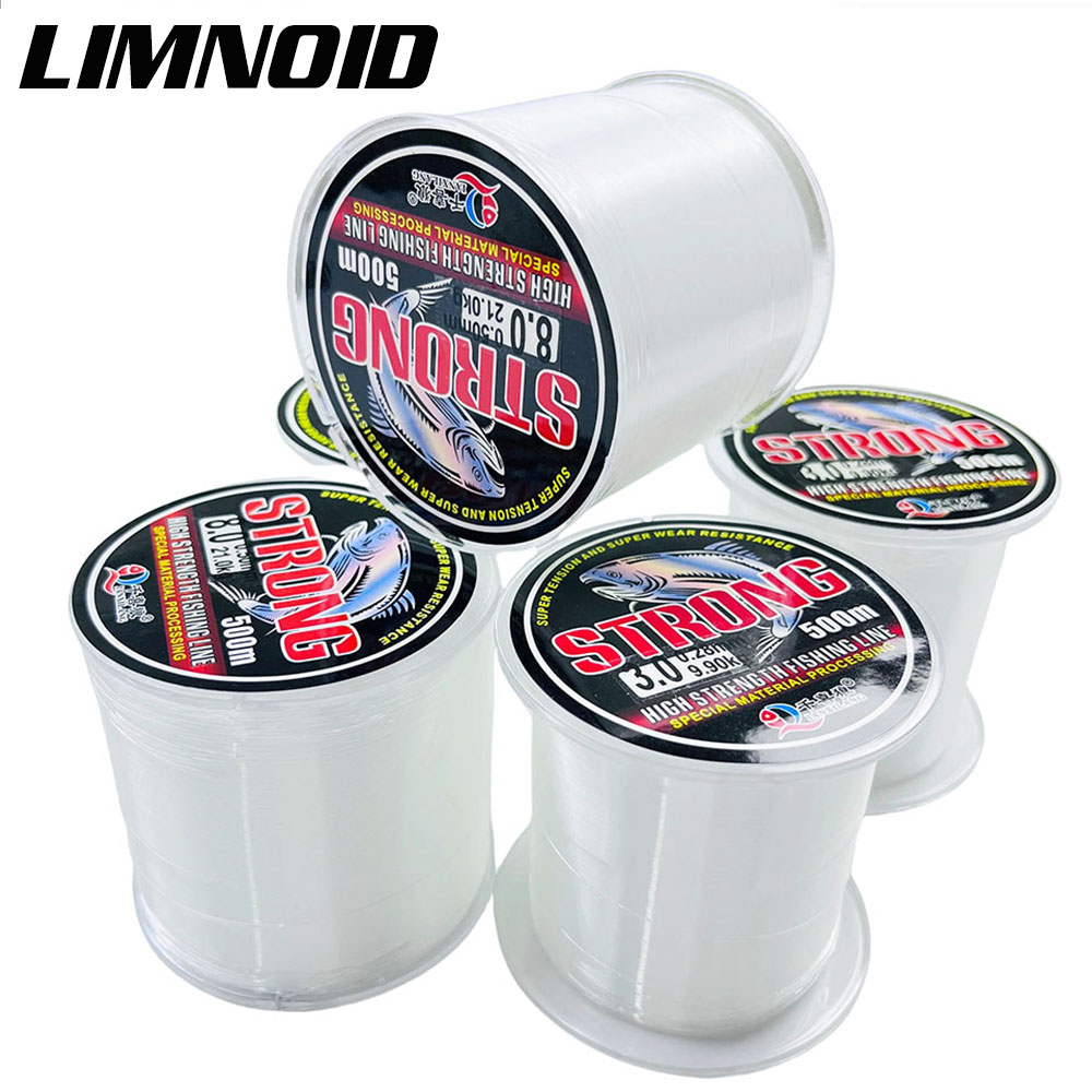 Limnoid 500m Nylon Fishing Lin - огляд і ціна Fluorocarbon Line