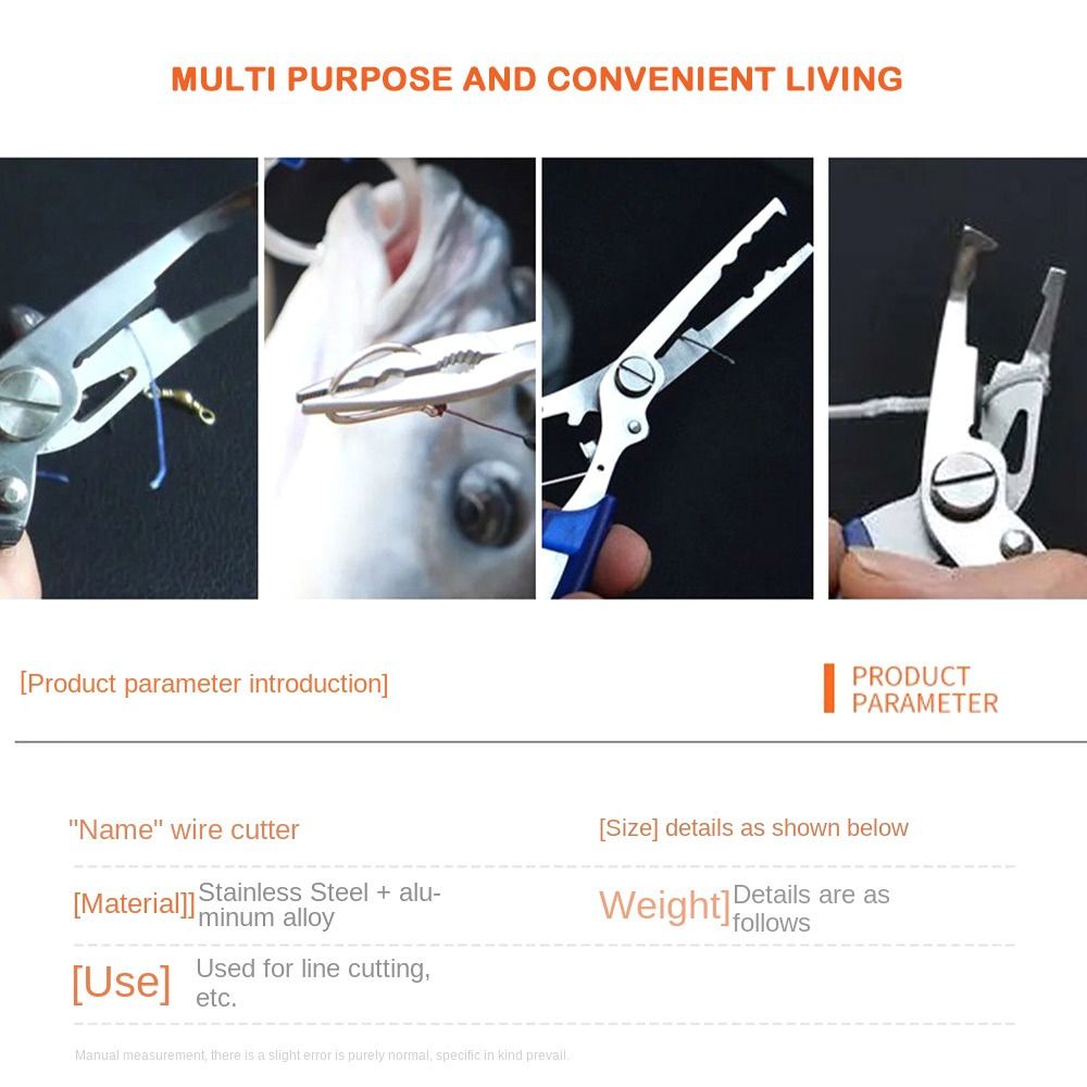 Aluminum Alloy Fishing Pliers  - огляд і ціна Fishing Line Cutter