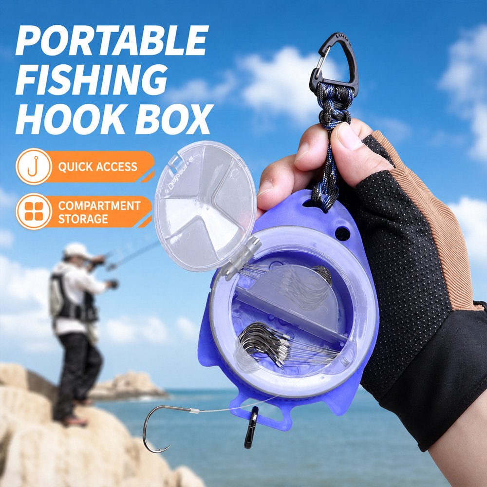 VIKINGAR Portable Swivel Sub‑l - огляд і ціна Fishing Line Box