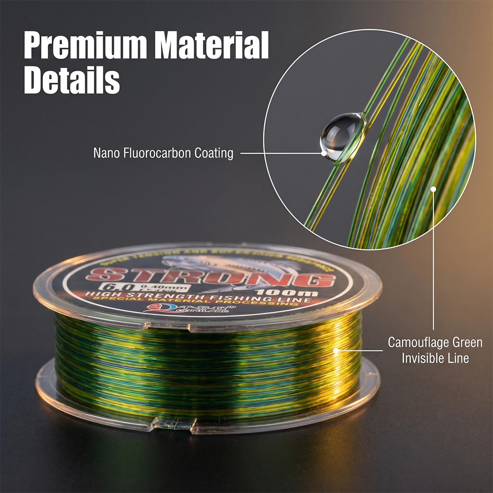 Limnoid100M Fluorocarbon Monof - огляд і ціна Fluorocarbon Line
