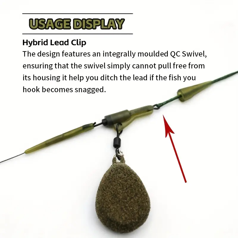 3/6pc CarpCarp Fishing Line Re - огляд і ціна Leader Line