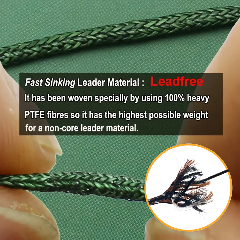 3/6pc CarpCarp Fishing Line Re - огляд і ціна Leader Line