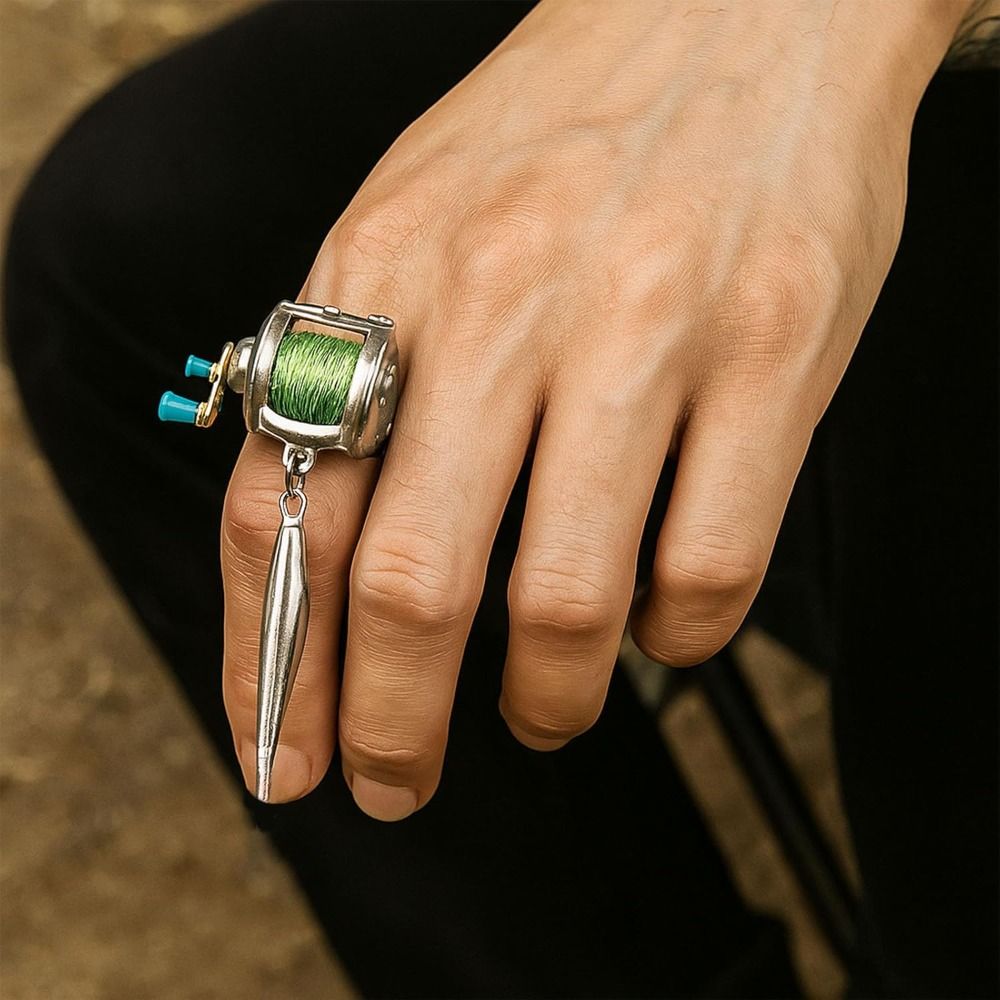 Mini Fishing Reel Necklace Fis - огляд і ціна Fishing Line Spool